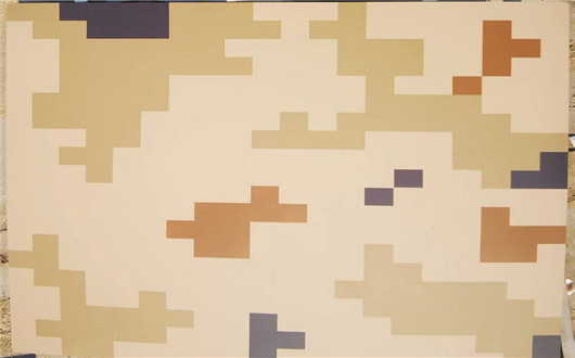 绵阳荒漠迷彩漆喷涂